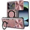 ZTE nubia Neo 3 Pink CD Texture Sliding Camshield Magnetic Case - 1