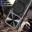 ZTE nubia Neo 3 Black CD Texture Sliding Camshield Magnetic Case - 5
