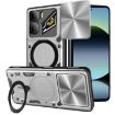 ZTE nubia Neo 3 Silver CD Texture Sliding Camshield Magnetic Case - 1