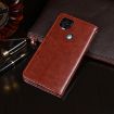 ZTE Blade V 2020 Dark Blue Leather Case with Holder & Card Slots - 3