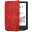 Pocketbook Verse/Verse Pro Retro Red Leather Tablet Case - Smart Cover - 3