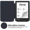 Pocketbook Verse/Verse Pro Retro Red Leather Tablet Case - Smart Cover - 5
