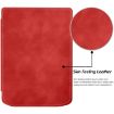 Pocketbook Verse/Verse Pro Retro Red Leather Tablet Case - Smart Cover - 7