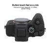 Sony ILCE7RM5/A7R5 Litchi Texture Silicone Protective Case Black - 5