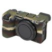 Sony ILCE-6700/A6700 Camouflage Litchi Texture Silicone Case - 1