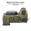 Sony ILCE-6700/A6700 Camouflage Litchi Texture Silicone Case - 5