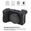 Sony ILCE-6700/A6700 Black Glossy Soft Silicone Protective Case - 4