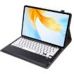 Vivo Pad 3/5 Pro Bluetooth Keyboard TPU Leather Case with Holder Black White - 3