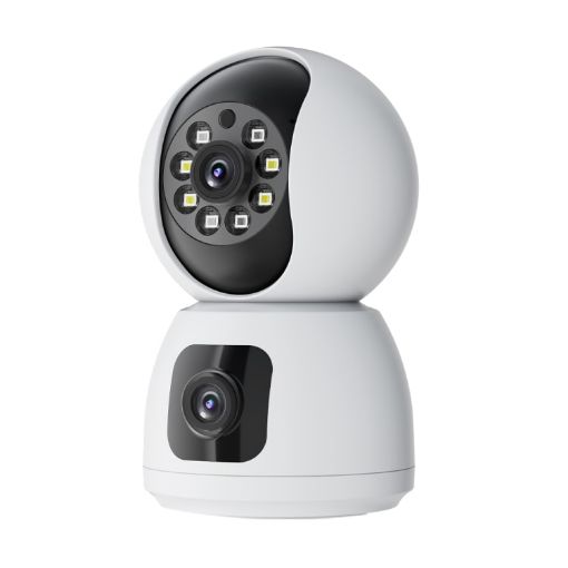 Y6203 4MP Zoom HD Indoor Waterproof Smart WiFi Camera, UK Plug, White - 1