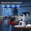 Y6203 4MP Zoom HD Indoor Waterproof Smart WiFi Camera, UK Plug, White - 5