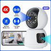 Y6203 4MP Zoom HD Indoor Waterproof Smart WiFi Camera, US Plug, White - 2