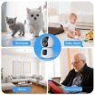 Y6203 4MP Zoom HD Indoor Waterproof Smart WiFi Camera, AU Plug, White - 7