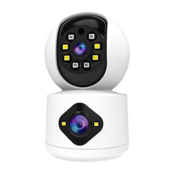 Y6204 4MP Zoom HD Indoor Waterproof Smart WiFi Camera, EU Plug, White - 1