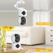 Y6204 4MP Zoom HD Indoor Waterproof Smart WiFi Camera, EU Plug, White - 8
