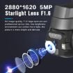 5MP CF-Q812ES Outdoor WiFi Camera, Two-way Voice, IP66, AU Plug, Grey - 5