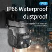 5MP Outdoor WiFi Camera CF-Q812ES, Two-way Voice, IP66, EU Plug, Grey - 8