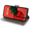 OPPO Find X8s Grey Leather Phone Case - Tree & Deer Embossed Design - 4