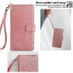 OPPO Find X8s+ Rose Gold Tree & Deer Embossed Leather Phone Case - 5