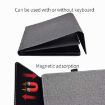 Microsoft Surface Pro 10 Light Grey Cloth Texture Protective Case - 5
