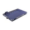Microsoft Surface Laptop 6 15" Blue Cloth Texture Leather Case with Stand - 5