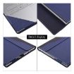 Microsoft Surface Laptop 6 15" Blue Cloth Texture Leather Case with Stand - 6