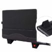Microsoft Surface Laptop 6 13.5" Black Cloth Texture Leather Case Stand - 2