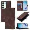 Realme V70/14x Global/C75 5G Brown Embossed Leather Phone Case - 1
