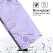 Realme Narzo 80/14 Pro 5G India Embossed Leather Case - Light Purple - 6