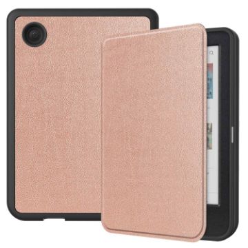 KOBO Clara Colour 2024 Rose Gold TPU Leather Tablet Case - 1