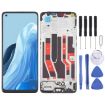 OPPO Reno7 4G Original AMOLED LCD Screen Digitizer Assembly with Frame - 1