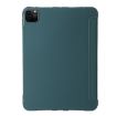 iPad Pro 13 2024 Dark Green TPU Flip Leather Case with Holder - 3