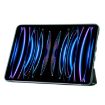 iPad Pro 13 2024 Dark Green TPU Flip Leather Case with Holder - 6
