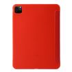iPad Pro 13 2024 Red TPU Flip Leather Tablet Case with Holder - 3
