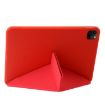 iPad Pro 13 2024 Red TPU Flip Leather Tablet Case with Holder - 4