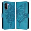 OnePlus Ace 5 Racing Butterfly Leather Phone Case - Blue - 2