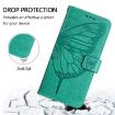 OnePlus Nord 4 5G Green Embossed Butterfly Leather Phone Case - 4