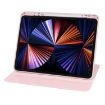 iPad Pro 13 2024 Sand Pink 360 Rotation Leather Case Holder - 3