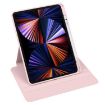 iPad Pro 13 2024 Sand Pink 360 Rotation Leather Case Holder - 4