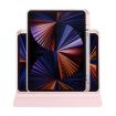iPad Pro 13 2024 Sand Pink 360 Rotation Leather Case Holder - 7