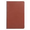 iPad Pro 13 2024 Leather Case with 360 Rotation & Holder - Brown - 2