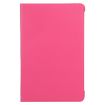 iPad Pro 13 2024 Leather Case Rose Red 360 Rotation Holder - 2