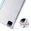iPad Pro 13 2024 Clear TPU Leather Case with Pen Slot - Ice Blue - 5