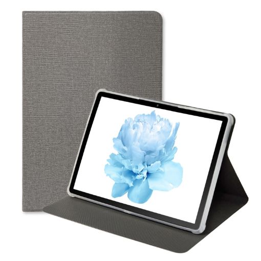 HEADWOLF Wpad5 Grey Silicone Inner Cover Leather Tablet Case - 1