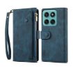 Motorola Moto G86 5G ESEBLE Retro Frosted RFID Leather Case Dark Green - 1