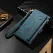 Motorola Moto G86 5G ESEBLE Retro Frosted RFID Leather Case Dark Green - 2