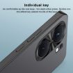 Vivo S30 Pro Mini AG Frosted Electroplating Acrylic Case Silver White - 4