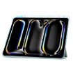 iPad Pro 13 2024 Green Clear Acrylic Leather Tablet Case - 5