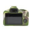 Canon EOS R100 Camouflage Litchi Texture Silicone Protective Case - 2