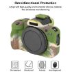 Canon EOS R100 Camouflage Litchi Texture Silicone Protective Case - 3