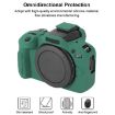 Canon EOS R100 Green Litchi Texture Silicone Protective Case - 3